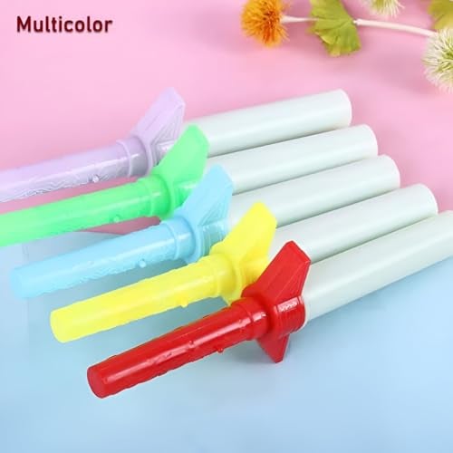 MeeTo LED Light Glowing Sword in Dark Flashing Foldable Sword Stick Light Toys for Kids, Led Talwar Light for Dancing, Fun, Entertainment, Baby, Boys and Girls Gift (Pack of 1) - Image 3
