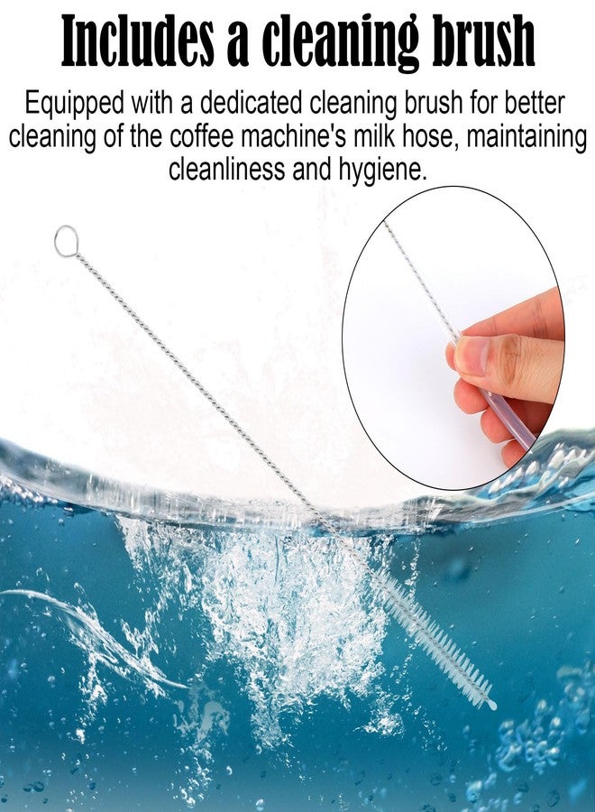 Fukaisu 5pcs Milk Tubes Hoses, Milk Tubing Kit Coffee Maker Machine Coupler Accessories Part with 5 HP3 Tubing Connector & Brush Pipe Compatible with Jura 6 10 W10 X5 S8 E8 Z10 Z8 Z7 Z5 Z6 Z8 Z9 J6 J8 J9 S80 - Image 5