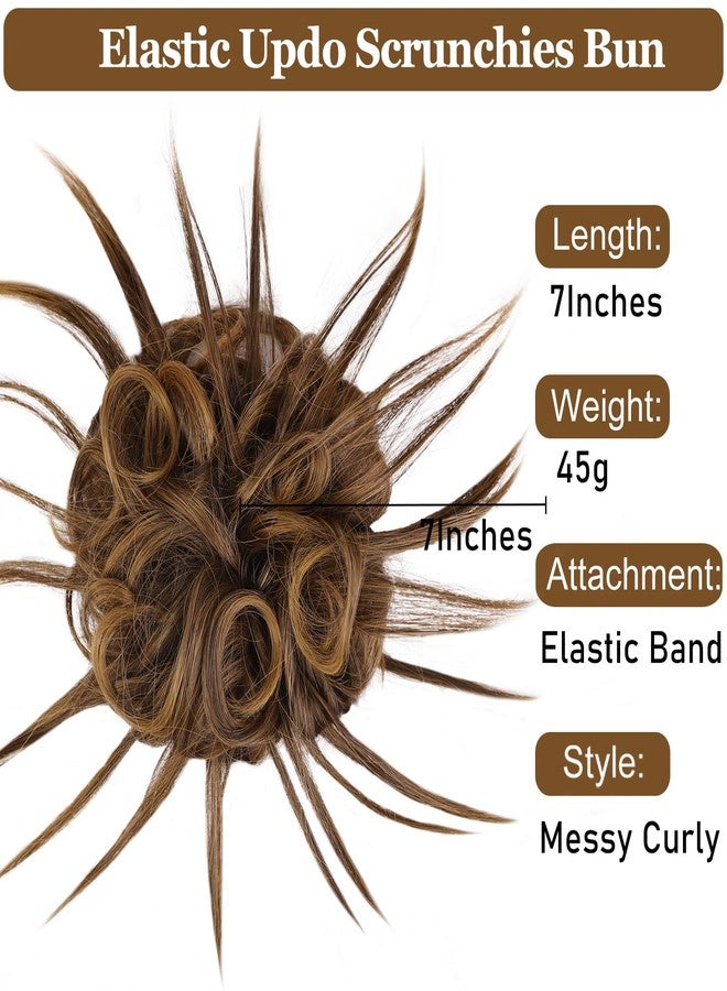 أتش أم دي وصلة شعر على شكل كعكة فوضوية مرفوعة من HMD، مع شريط مطاطي مرن، وصلات شعر صناعية للنساء - Image 2
