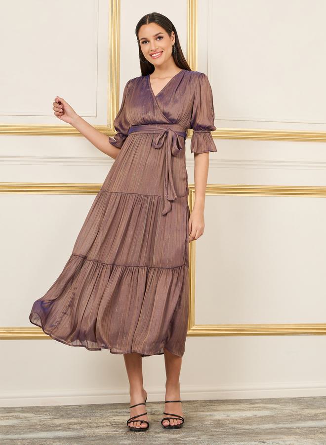 Styli Tiered Chiffon Dress  - Image 2