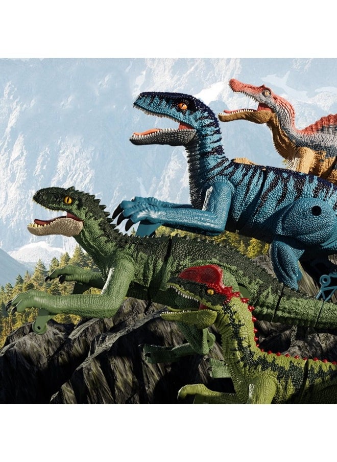 GGEROU Remote Control Dinosaur with Lights, Walking, Roaring, Twist, Dinausore Remote Control Toy, Dinosaur for Children Boys Girls 3 4 5 6 7 8 9 Years Old  - Image 4