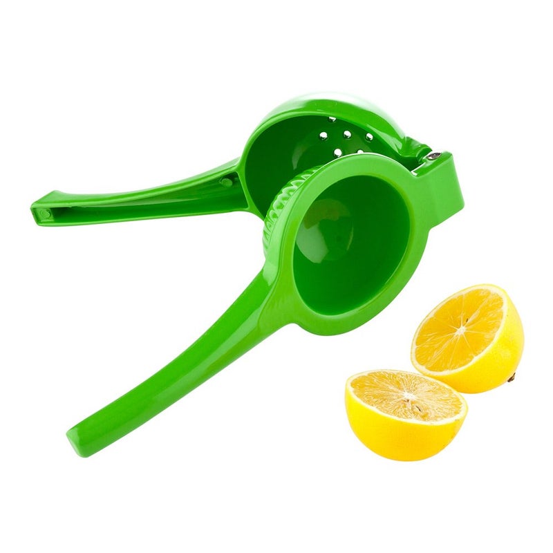 Restaurantware Restaurantware Met Lux Citrus Juicer 1 Premium Lemon Juicer  EasyToGrip Handle Interlocking Design Aluminum Handheld Juicer For Squeezing Lemons