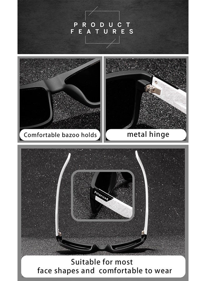 نظارات شمسية مستقطبة للجنسين، نظارات ركوب، نظارات جري، نظارات تسلق الجبال، نظارات قيادة، نظارات صيد، نظارات واقية من الأشعة فوق البنفسجية 400 - Image 5