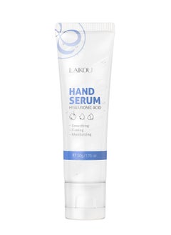 Laikou Hand Serum Hyaluronic Acid Hydrating Hand Cream, Hand Cream for Dry Crack Hands, Hyaluronic Acid Hand Care Essence, Anti Aging Moisturizing Hand Cream, Non-Greasy, Fast Absorption Hand Repair Cream 50ml  - Image 1