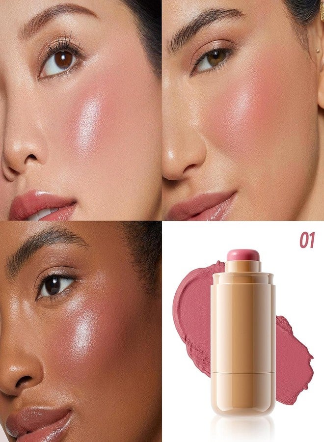 فوتابا أحمر خدود فوتابا 3 في 1 يدوم طويلاً بحجم الجيب - 01 بيجي - Image 5