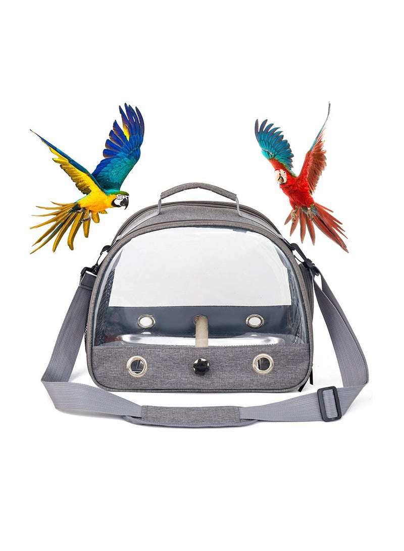 general Portable Bird Bag Out Foldable Bird Cage Oxford Cloth Bird Bag Parrot Pigeon Pet Out Bag Mole Bag - Image 5