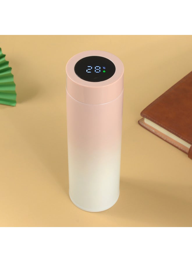 316 Stainless Steel Insulated Cup Xiaomi Same Style Business Straight Cup Outdoor Portable Temperature Display Sports Water Cup Temperature Measurement