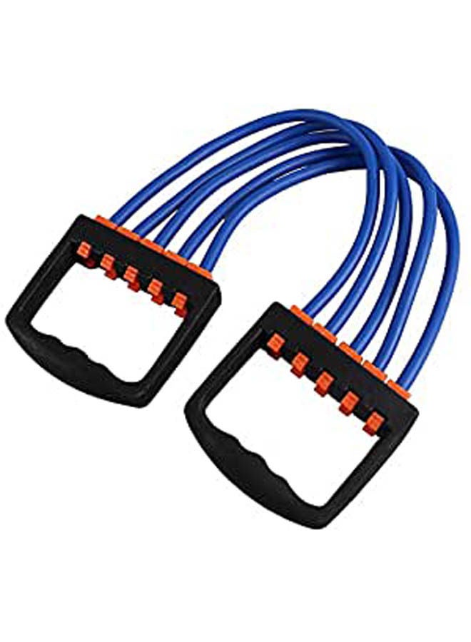 نيبمينينت Adjustable 5 Tubes Exercise Cords Chest Expander