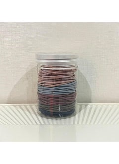 100 Pieces Elastic Hair Tie  Hair rope for Fine to Medium Hair  PainFree Hair Accessories for Men Women Boys and Girls  for Long Lasting Braids Ponytails