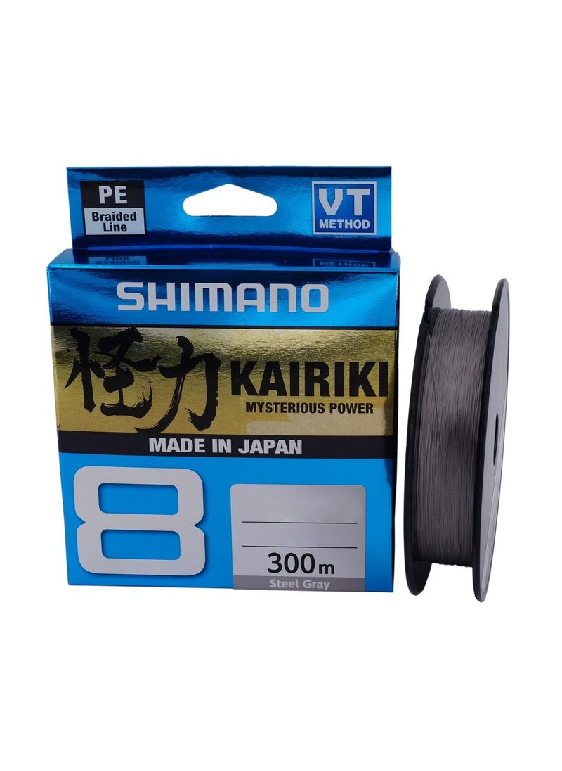 SHIMANO - Kairiki 8 Braided Fishing Line 300M - Image 1