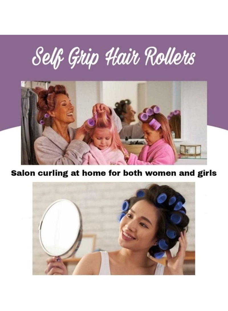 ORiTi 30Pcs Hair Rollers Set with 12 Duckbill Clips, DIY Salon Style Hair Dressing Curlers to fulfil your styling needs - Image 3