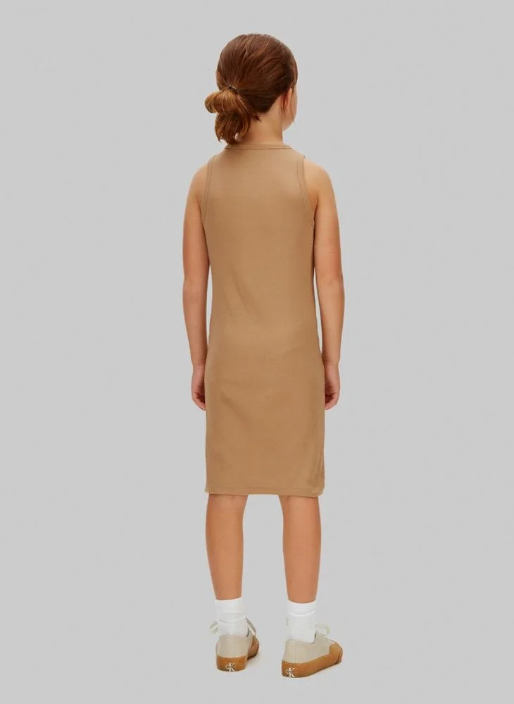 Calvin Klein Jeans Kids Ribbed Sleeveless Dress
