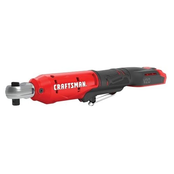 CRAFTSMAN V20 Cordless Ratchet Wrench Kit, 3/8 Inch Drive, 300 Rpm, Up To 35 Ft-Lbs Of Torque, Battery And Charger Included (Cmcf930D1) - Image 1