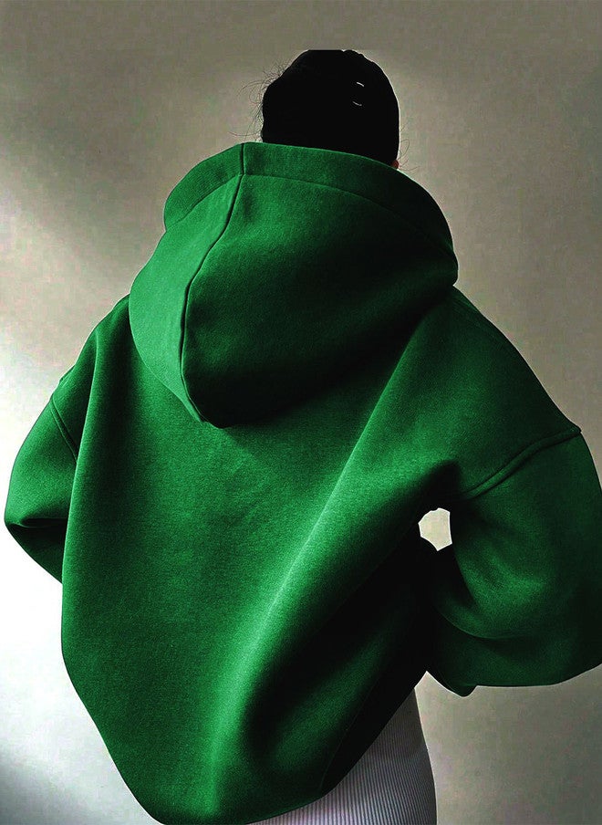 YUNIQEE سويت شيرت فضفاض بغطاء رأس للنساء - Image 3