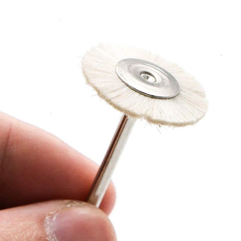 DIY Crafts CTDIYHI42039 Buffing Bristle Wheel Brush Polishing Wheel Polishing Wheel for Dremel Rotary Tool Black Color Writle Brush - Image 2