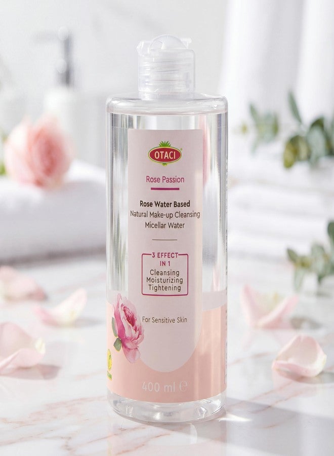 OTACI Rose Passion Micellar Cleansing Water, Face Cleansing Makeup Skin Remover Wash Rosewater Hydrating Moisturizer - Image 2