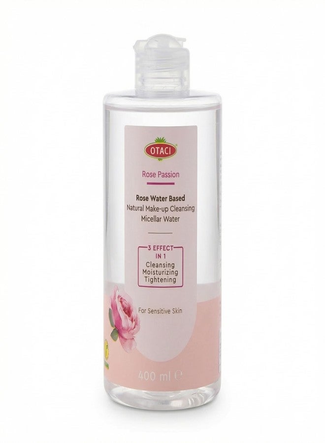 OTACI Rose Passion Micellar Cleansing Water, Face Cleansing Makeup Skin Remover Wash Rosewater Hydrating Moisturizer - Image 1