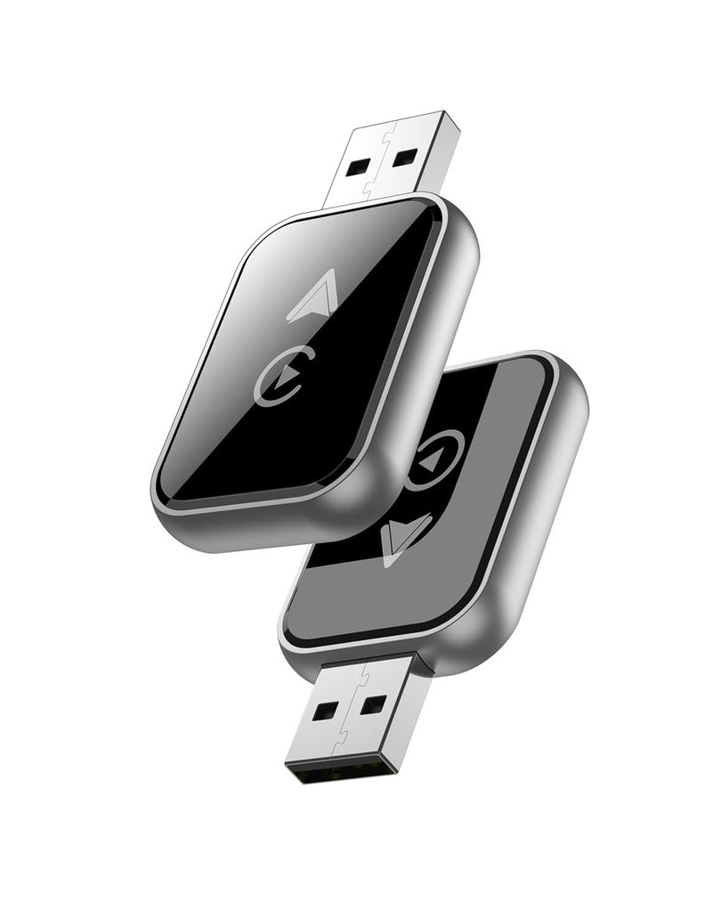 Wistar محول وايرلس CarPlay 2 في 1 لهواتف iPhone/Android تحويل من سلكي إلى وايرلس، بحجم صغير مع كابل تمديد USB و USB-C/Type-C، تحكم مستقر وبدون تأخير - Image 2