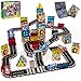 Magnetopia Magnetic Tiles Road Set Magnet Tiles Race Track Magnetic Car Racing Tile for Kids Ages 48 57 Toddler Magnet Building Toys STEM Learning Sensory Birthday Gifts for 3 Years Old Boys Girls - Image 2