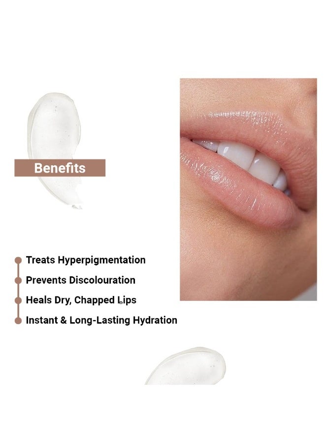 Sereko Pigmentation Repair Lip Balm for Dark Lips With Kojic Acid, Vitamin C & Mango Seed Butter | Brightens Dark & Discoloration Lips, 24H Hydration, Lock Moisture | For Women & Men | Affogato - 8gm (Pack of 2) - Image 4