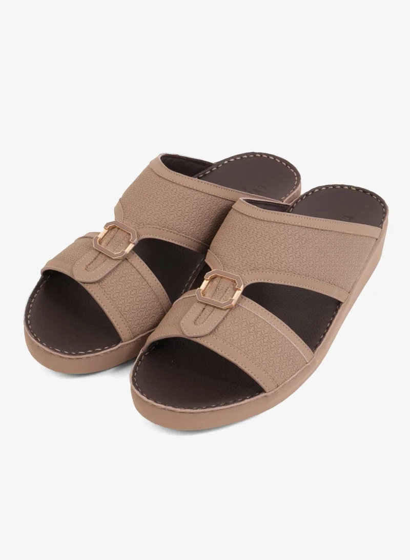 UOMO Cavalier  UOMO CAVALIER MEN'S PREMIUM ARABIC SANDALS STONE for Men | Best Price UAE