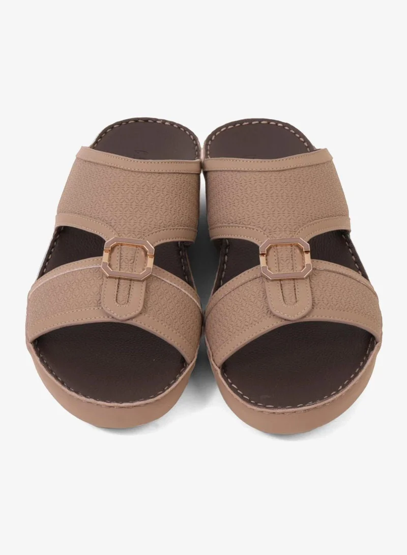 UOMO Cavalier  UOMO CAVALIER MEN'S PREMIUM ARABIC SANDALS STONE for Men | Best Price UAE