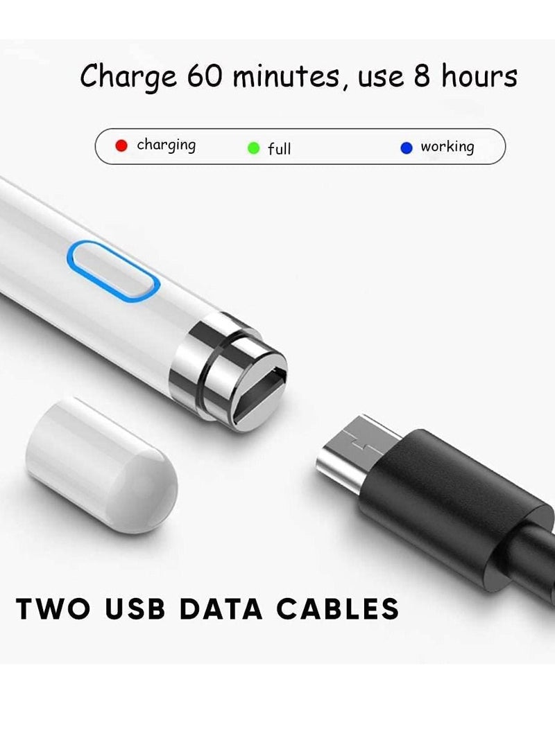 Stylus Pen For Apple iPad 2018-2020 White - Image 2