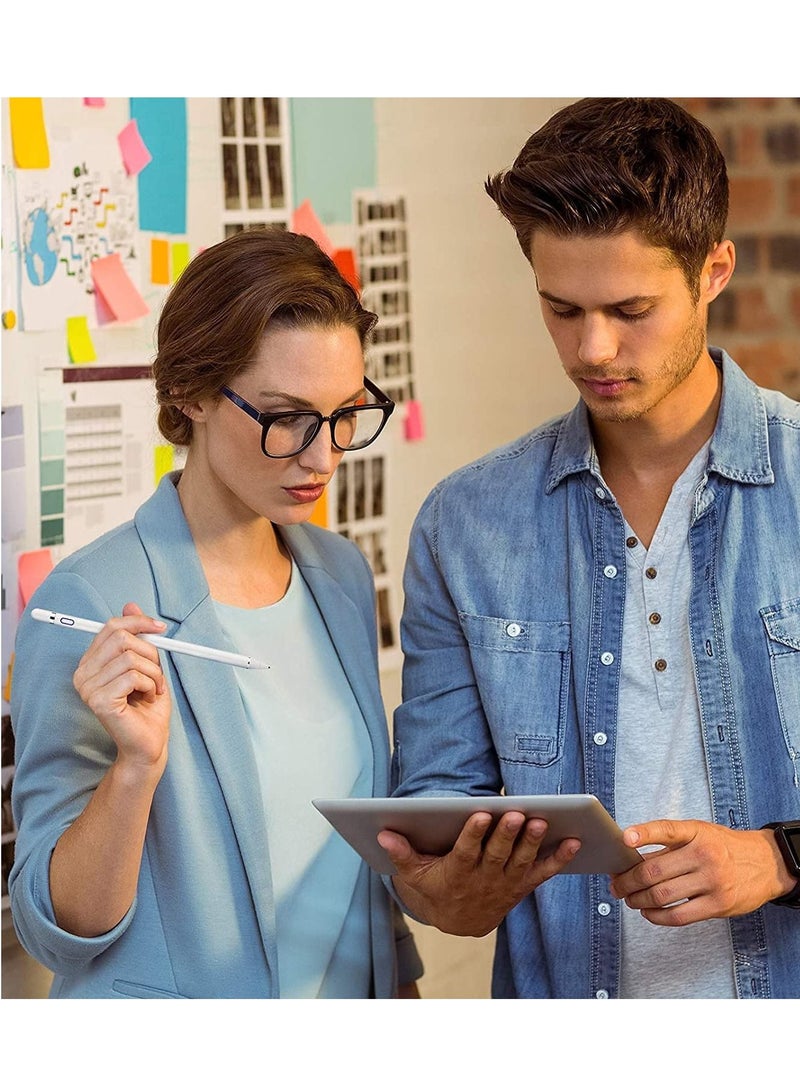 Stylus Pen For Apple iPad 2018-2020 White - Image 3