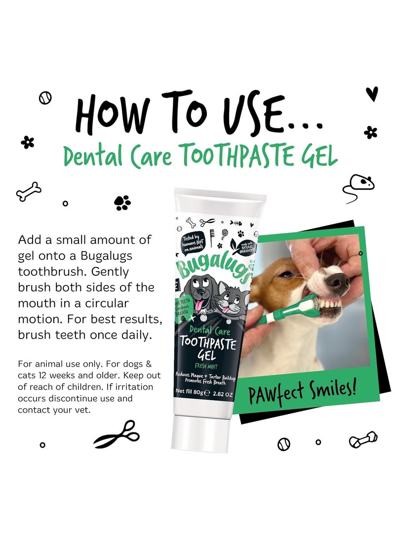 Dog Toothpaste Gel Dog Teeth Cleaning Products for Cats and Dogs Fresh Mint Dog Breath Freshener and Dog Plaque Remover use with Bugalugs Dog Toothbrush and Cat Toothbrush - pzsku/Z3654A070710C8A41C159Z/45/_/1737546937/32d51c4a-cdba-47a8-99ad-571c88eb6862