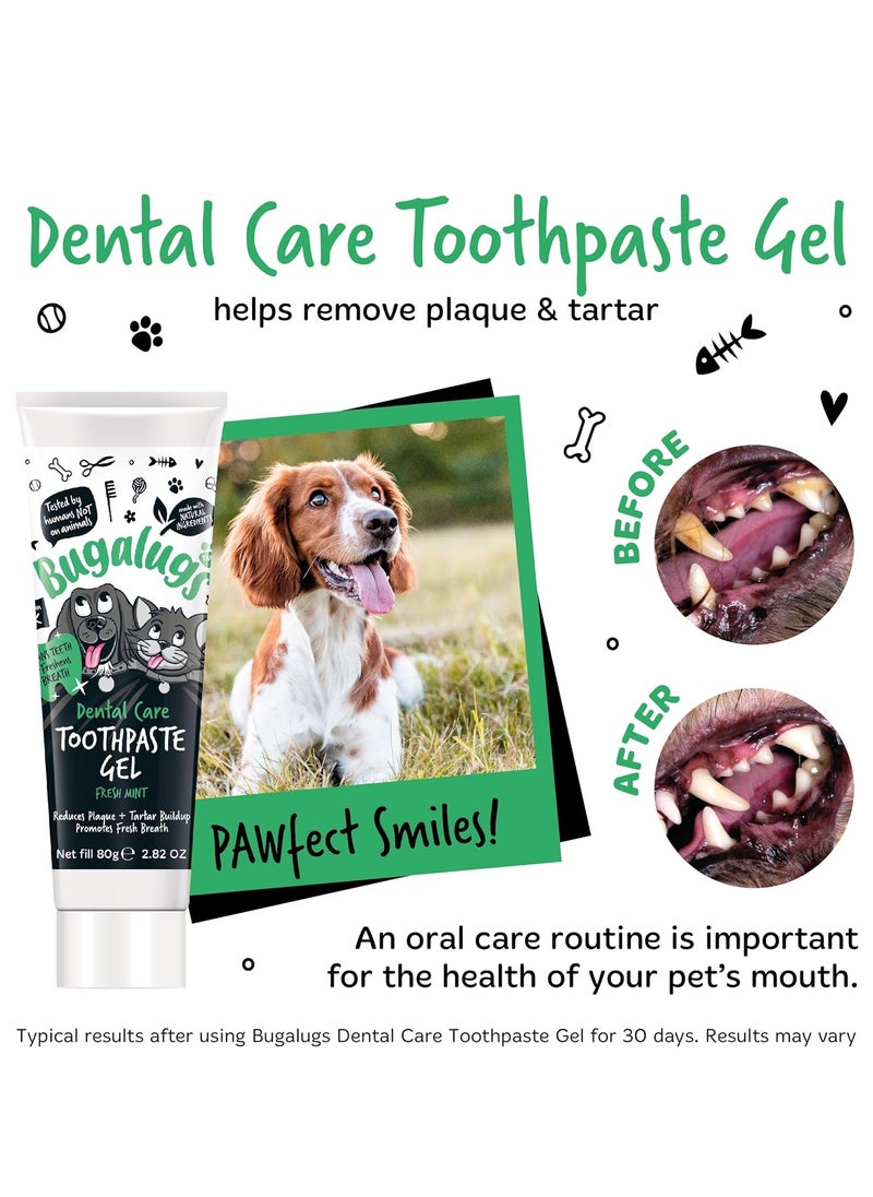 Dog Toothpaste Gel Dog Teeth Cleaning Products for Cats and Dogs Fresh Mint Dog Breath Freshener and Dog Plaque Remover use with Bugalugs Dog Toothbrush and Cat Toothbrush - pzsku/Z3654A070710C8A41C159Z/45/_/1737547008/f96ca280-c864-44ad-92cd-93f2853c2b06