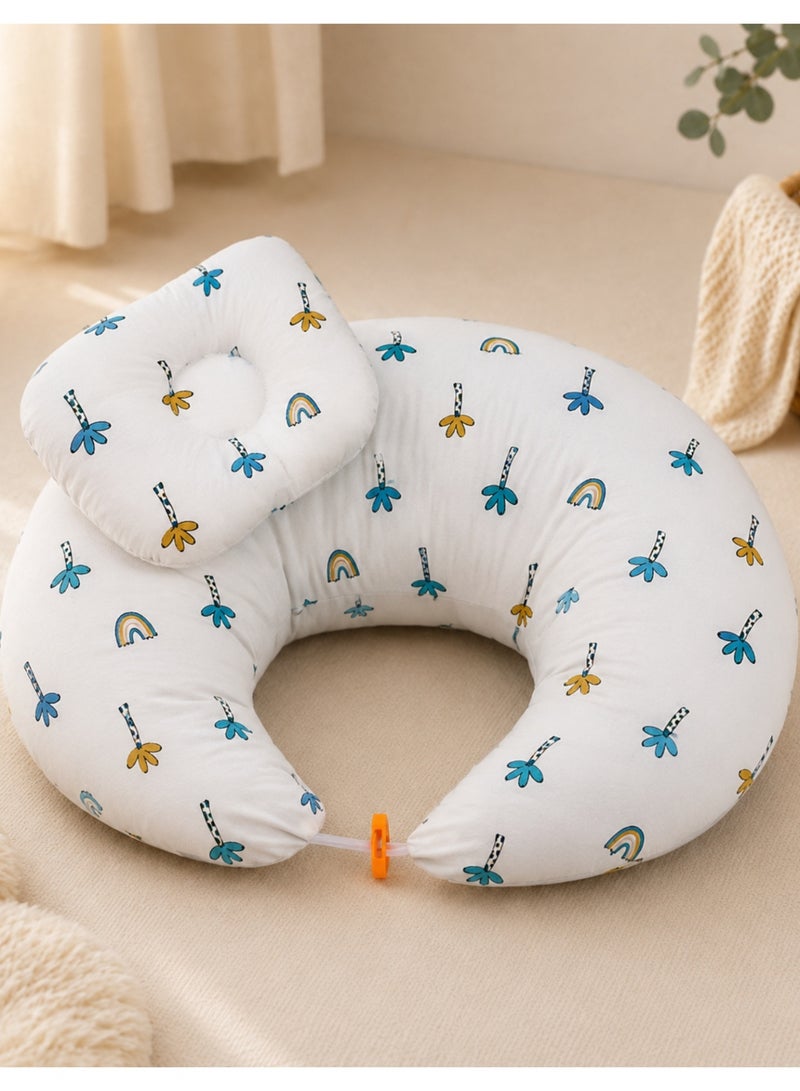 F.A.M.S Baby Nursing Pillow for Breastfeeding – Ergonomic Feeding Support Cushion for Newborn & Mom, Multi-Use Pregnancy & Maternity Pillow - Image 3