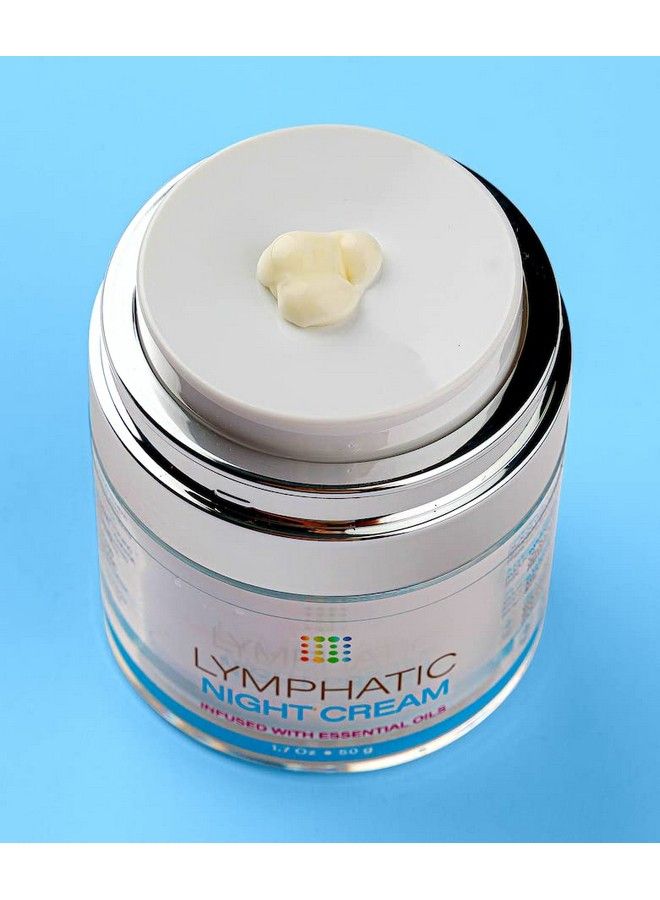 Bruizex Lymphatic Drainage Face Cream I Antiaging Moisturizing And Rejuvenating Night Cream For Healthy Lymphatic Drainage Of Face And Neck I Infused With Natural Essential Oils I 1.7 Fl. Oz - Image 3