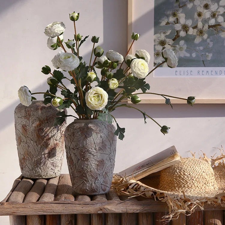 Bluejw Lurian Dining Table Centerpiece: Mori-Style Dried Flower Arrangement, Nordic Floral Art, Creative Living Room Decor, Artificial Flowers - Image 3