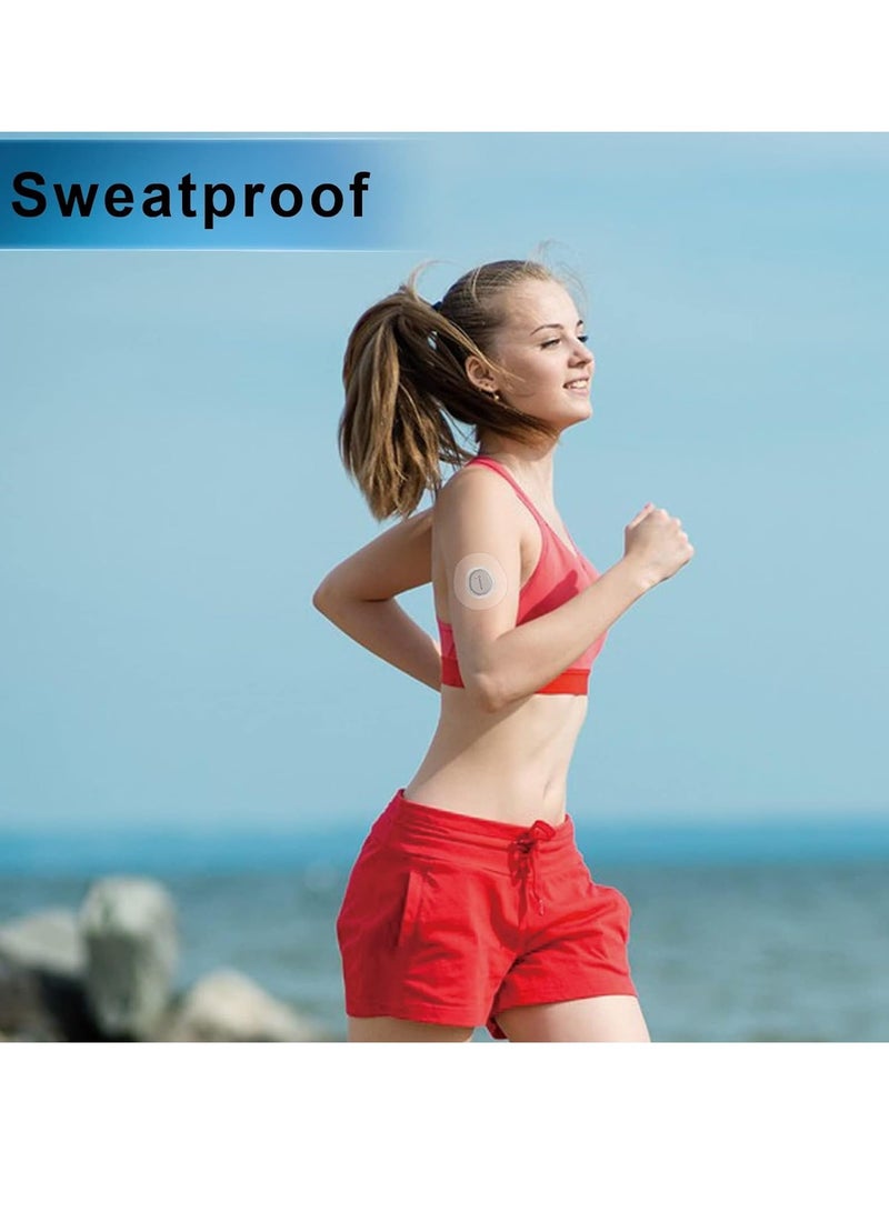 Excefore G7 Adhesive Patches Waterproof 60Pcs Overpatch for G7 Clear Latex Free Overlay Patch Strong Adhesion Long Lasting 10+ Days Sweatproof Breathable Easy to Use Hypoallergenic &Latex Free - Image 4