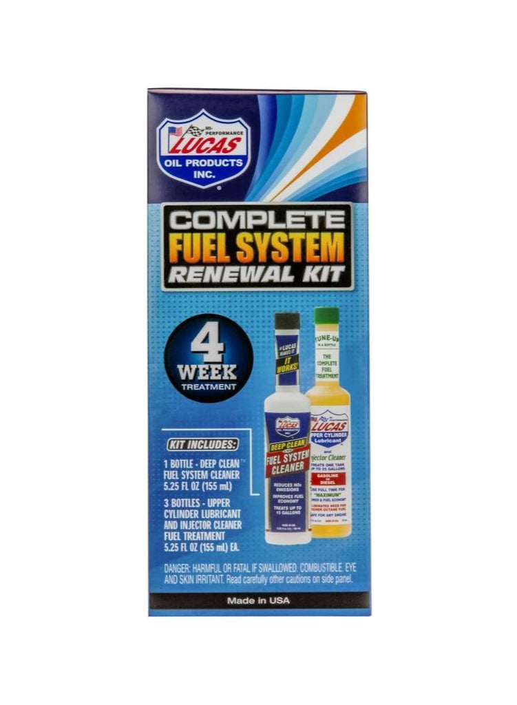 Lucas Complete Fuel System Cleaning Kit