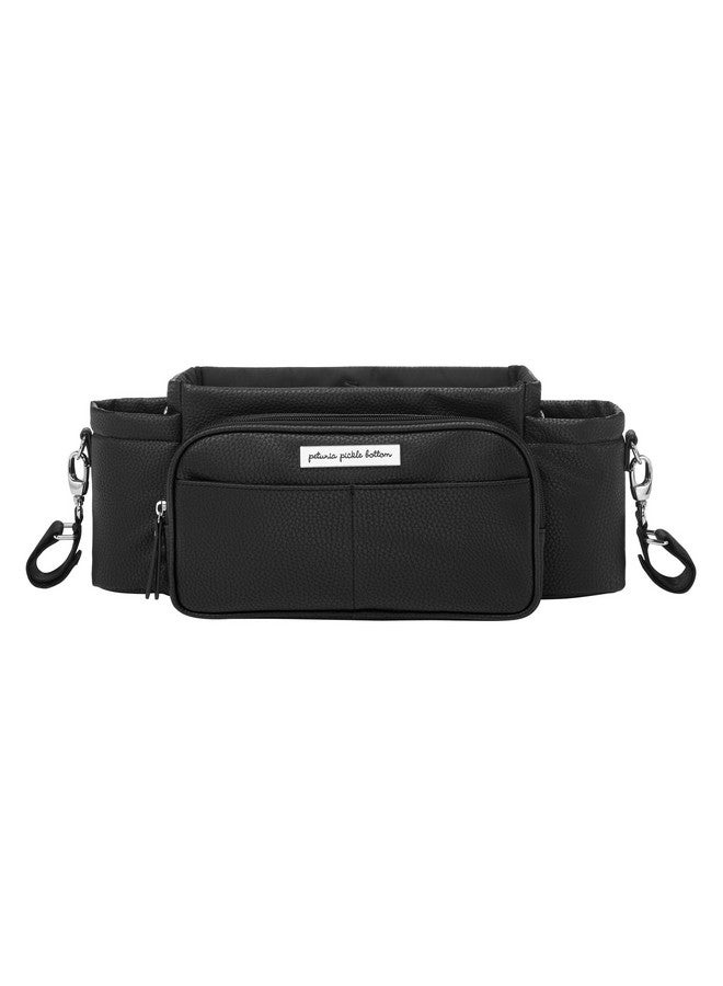 petunia pickle bottom Wander Stroller Caddy | Perfect Baby Caddy To Keep Everything Organized | Multiple Carry Positions | Fits Most Strollers - Ebony - Image 1