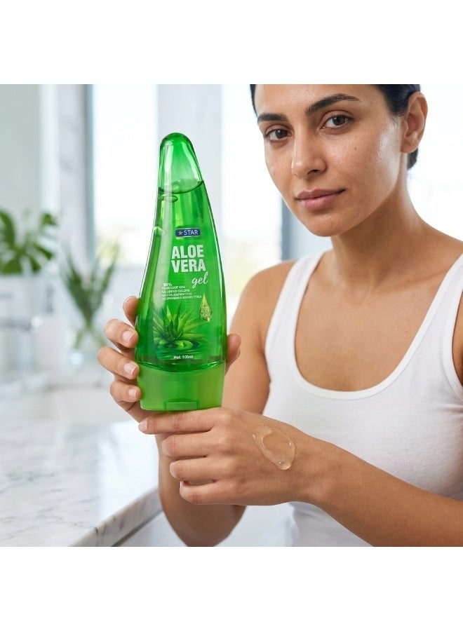 ستار STAR جل الألوفيرا 120 جم للوجه والجسم والشعر، جل مرطب ومهدئ ومنعش للبشرة - Image 4