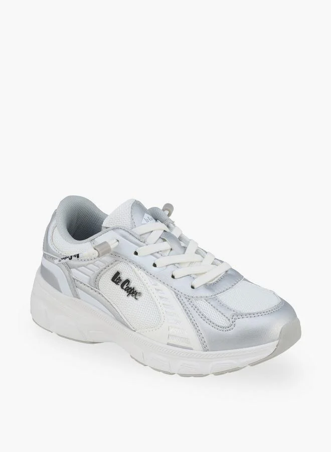لي كوبر Girls Lace-Up Ankle Sneakers