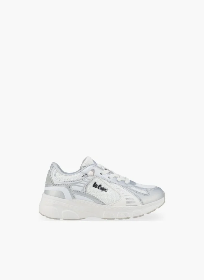 لي كوبر Girls Lace-Up Ankle Sneakers