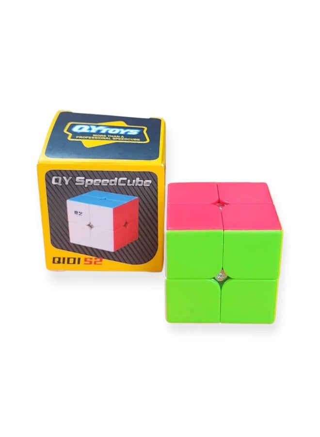 كي يي مكعب QiYi QY QiDi S2 Speedcube 2x2 غير مغناطيسي بدون ملصقات - Image 4