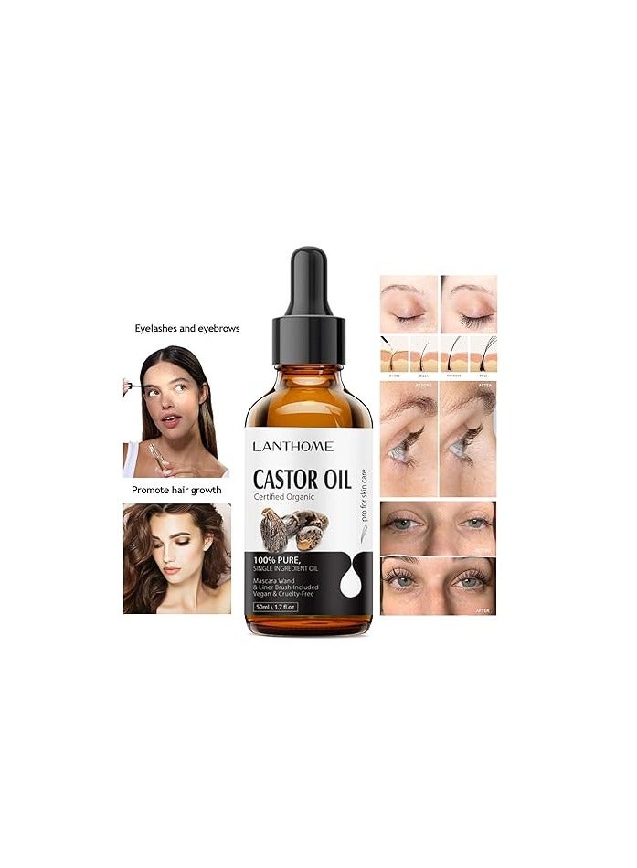 Lanthome castor oil mascara 50ml - Image 3