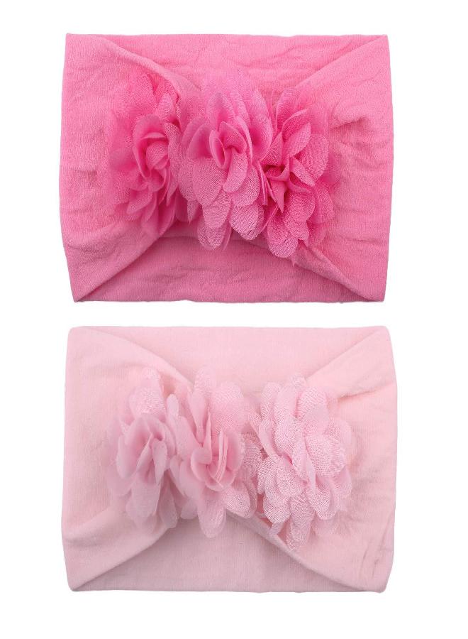 WZT WZT Stretchy Knot Nylon Baby Headbands For Newborn Baby Girls Infant Toddlers Kids Bows Child Hair Accessories - Image 5