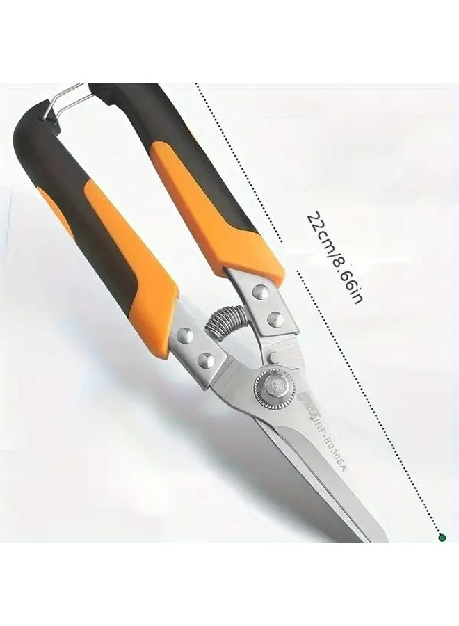 Heavy Duty Industrial Metal Shears With Ergonomic Handle Size B0305A - Image 4