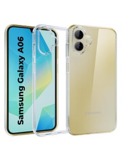 Generic Clear Case For Samsung Galaxy A06 Case [Silicone Case] [Slim Gel Case] [TPU Bumper] [Ultra Thin Soft Cover] Samsung Galaxy A06 Phone Cover (Crystal Clear Transparent)  - Image 1