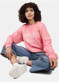 American Eagle Graphic Crew Neck Sweatshirt  - Image 1