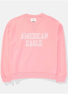 American Eagle Graphic Crew Neck Sweatshirt  - Image 4