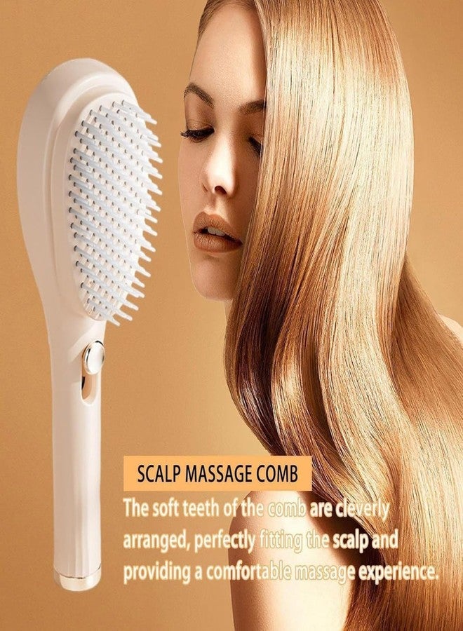 Onward Big Size Self Cleaning Hairbrush Comb Anti-Static Massage Comb with Self-Cleaning 2 in 1 Comb, Detangling Hair brush, Hair Styling Comb, Easy Hair Removal Hairbrush - Image 5