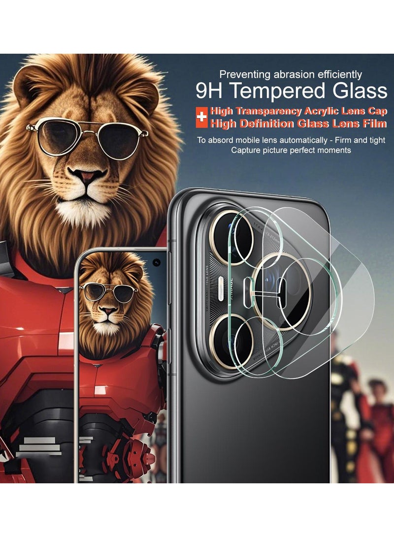 دبليو تيك حماية عدسة الكاميرا الأصلية هواوي بورا 80 ألترا 5G 2025 - شفافة - Image 3