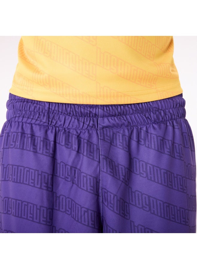 NEW ERA NBA AOP GRPHC SHORT LOSLAK  TRP - Image 2