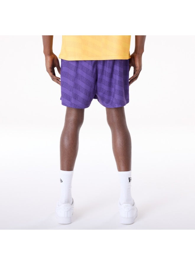 NEW ERA NBA AOP GRPHC SHORT LOSLAK  TRP - Image 3